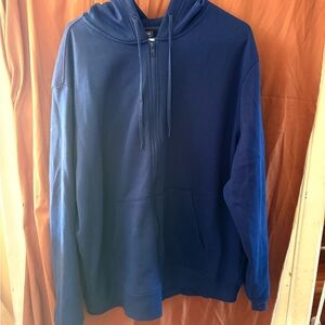 Athletic Works Navy Full-Zip Jacket